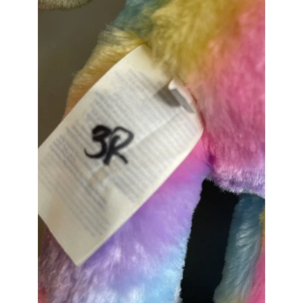 Build A Bear Great Wolf Lodge Rainbow Plush Sherbet BAB Limited Edition Toy
